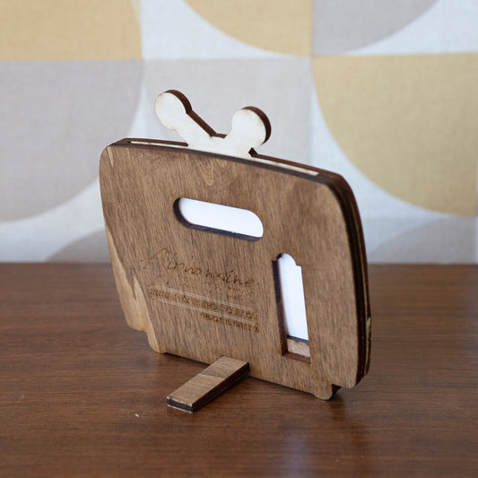 Vintage Retro TV photo frame from the 80s, small format 7.5x10cm, geek decoration, retro gaming, gift idea