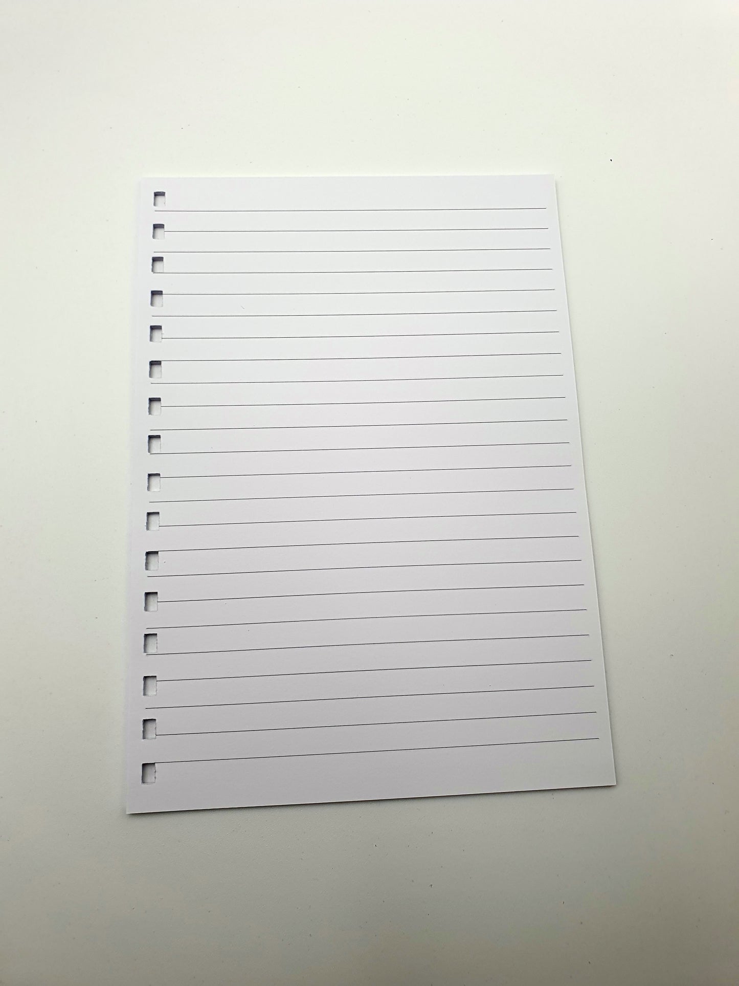Recharge papier ligné A5 – 80 feuilles (160 pages) – Papier 80g