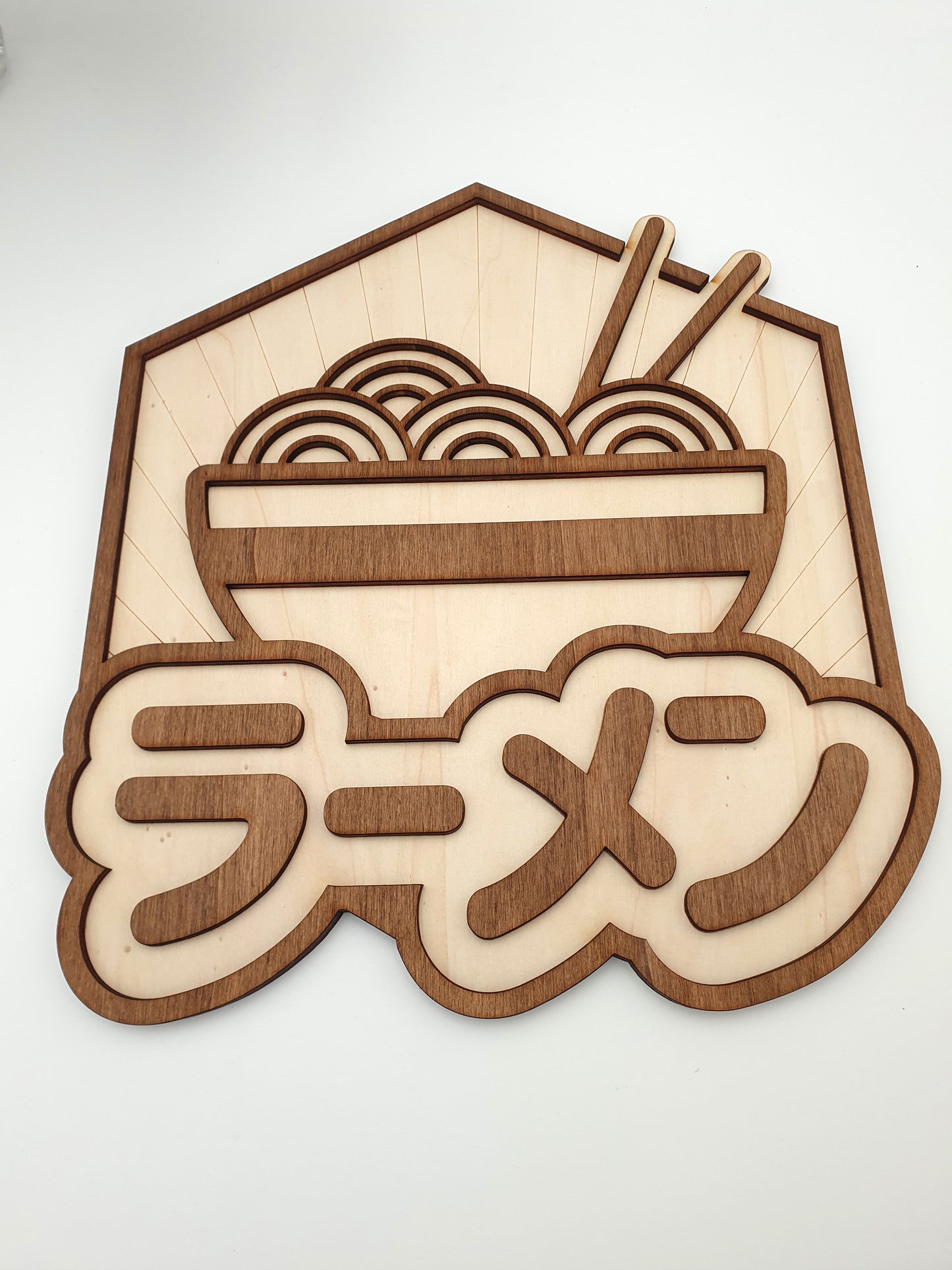 Ramen – Décoration murale bois street food japonaise