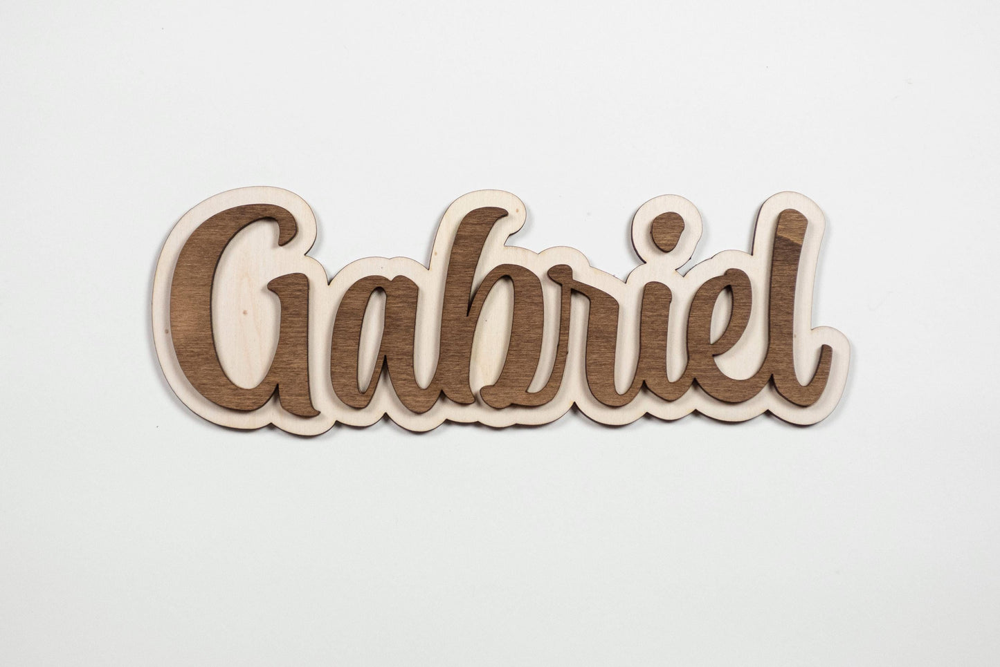 Personalized wooden first name – Door or child’s bedroom decoration – Birth, baby shower, birthday gift idea – Made in France