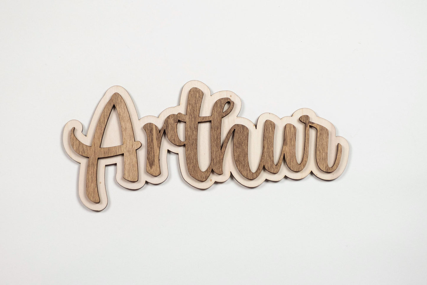 Personalized wooden first name – Door or child’s bedroom decoration – Birth, baby shower, birthday gift idea – Made in France