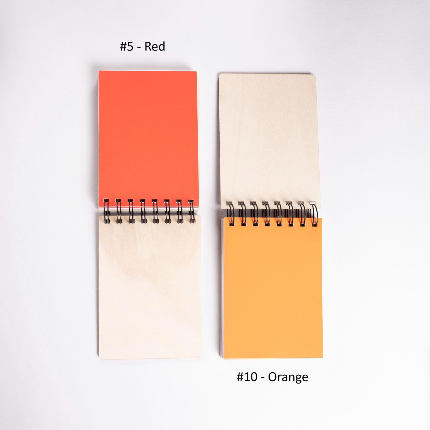 Kawaii Onigiri Engraved Wooden A6 Notebook – Diary, Recipes, Notes, Handmade Stationery Made in France
