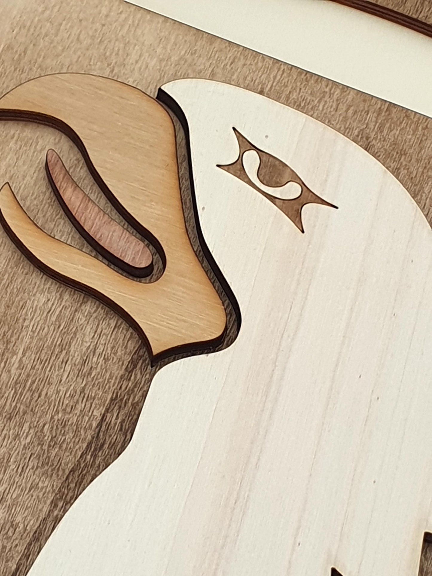 Applique murale 101st Airborne en bois | Décoration militaire vintage US Army | Cadeau vétéran Seconde Guerre mondiale WW2 Militaria