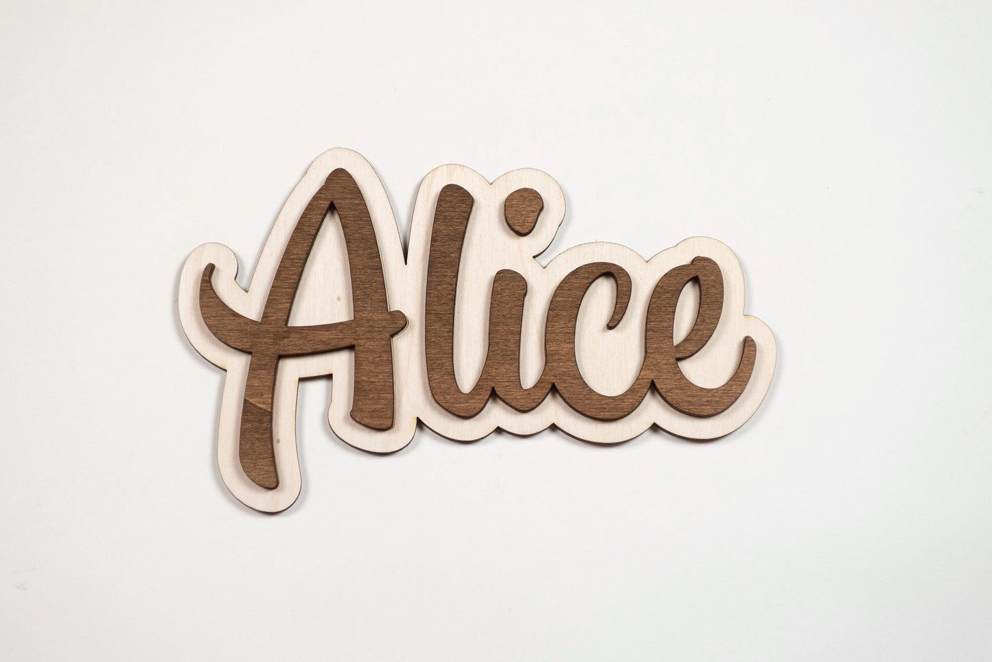Personalized wooden first name – Door or child’s bedroom decoration – Birth, baby shower, birthday gift idea – Made in France