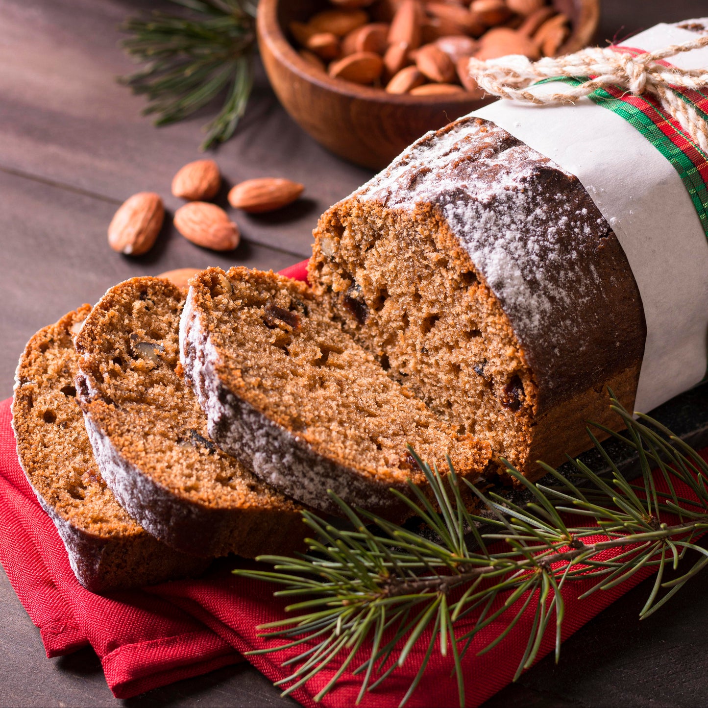 Bougie parfumée pain d’épices en cire de soja naturelle - Ambiance chaleureuse d’hiver
