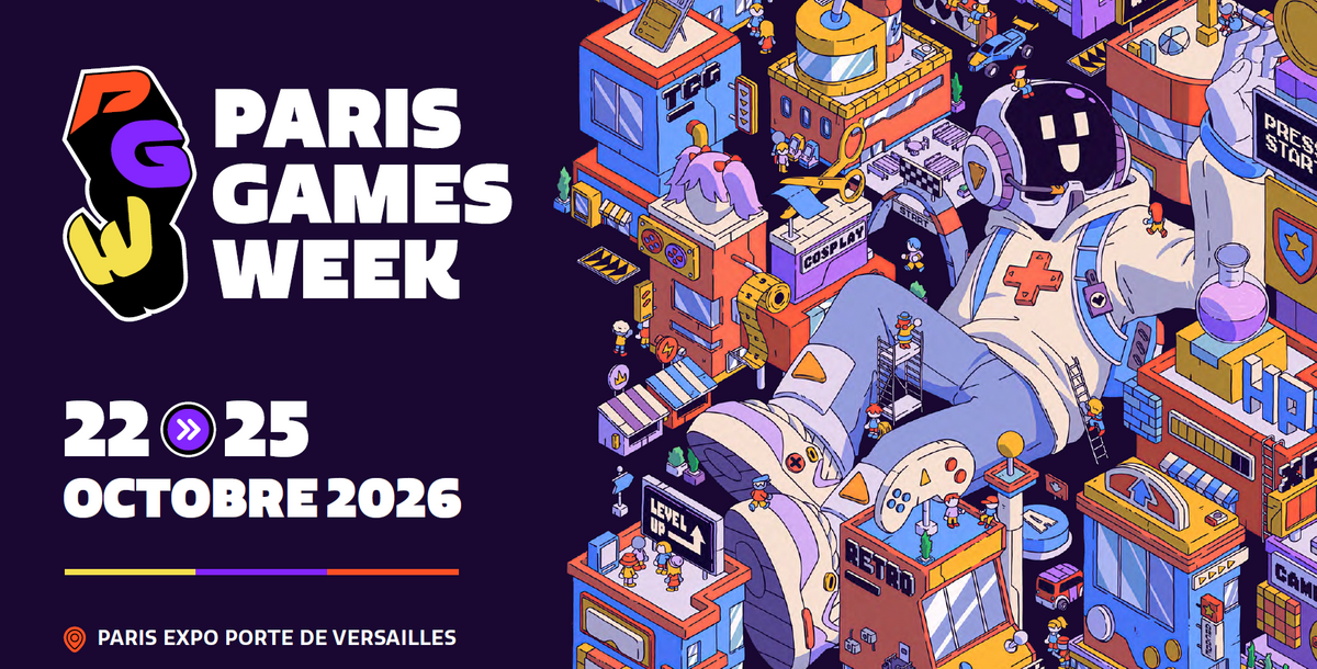 Prochain rendez-vous : Paris Games Week !