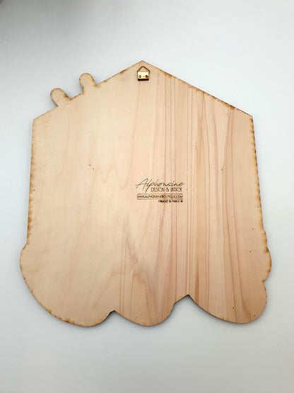 Ramen Vintage Style Décoration murale en bois Gastronomie traditionnelle japonaise nourriture street food japon asiatique food geek