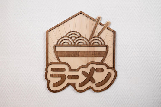 Ramen Vintage Style Wooden Wall Decor Traditional Japanese Food Street Food Japan Asian Food Geek
