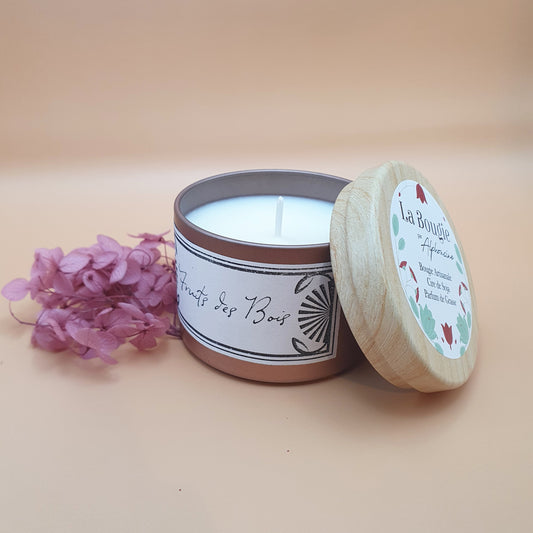Bougie parfumée Fruits des Bois – Copper Edition | Cire de soja naturelle | Fabriquée en France