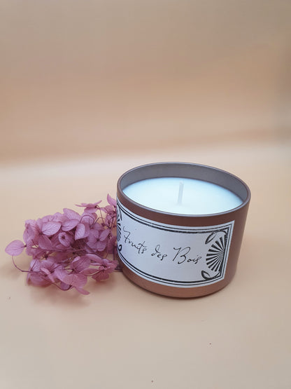 Bougie parfumée Fruits des Bois – Copper Edition | Cire de soja naturelle | Fabriquée en France