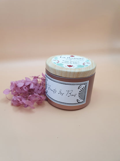Bougie parfumée Fruits des Bois – Copper Edition | Cire de soja naturelle | Fabriquée en France