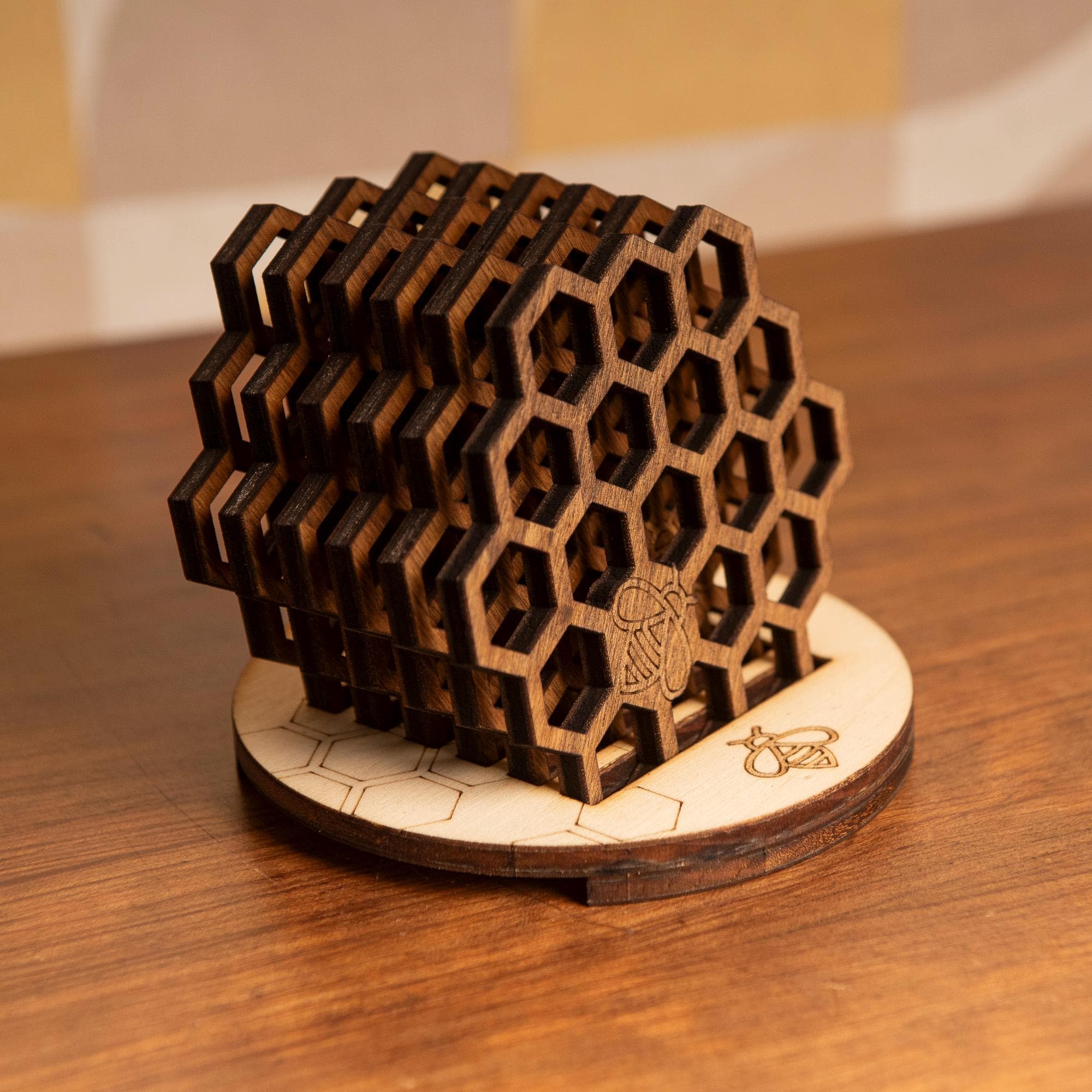 Lot de sous verres avec socle