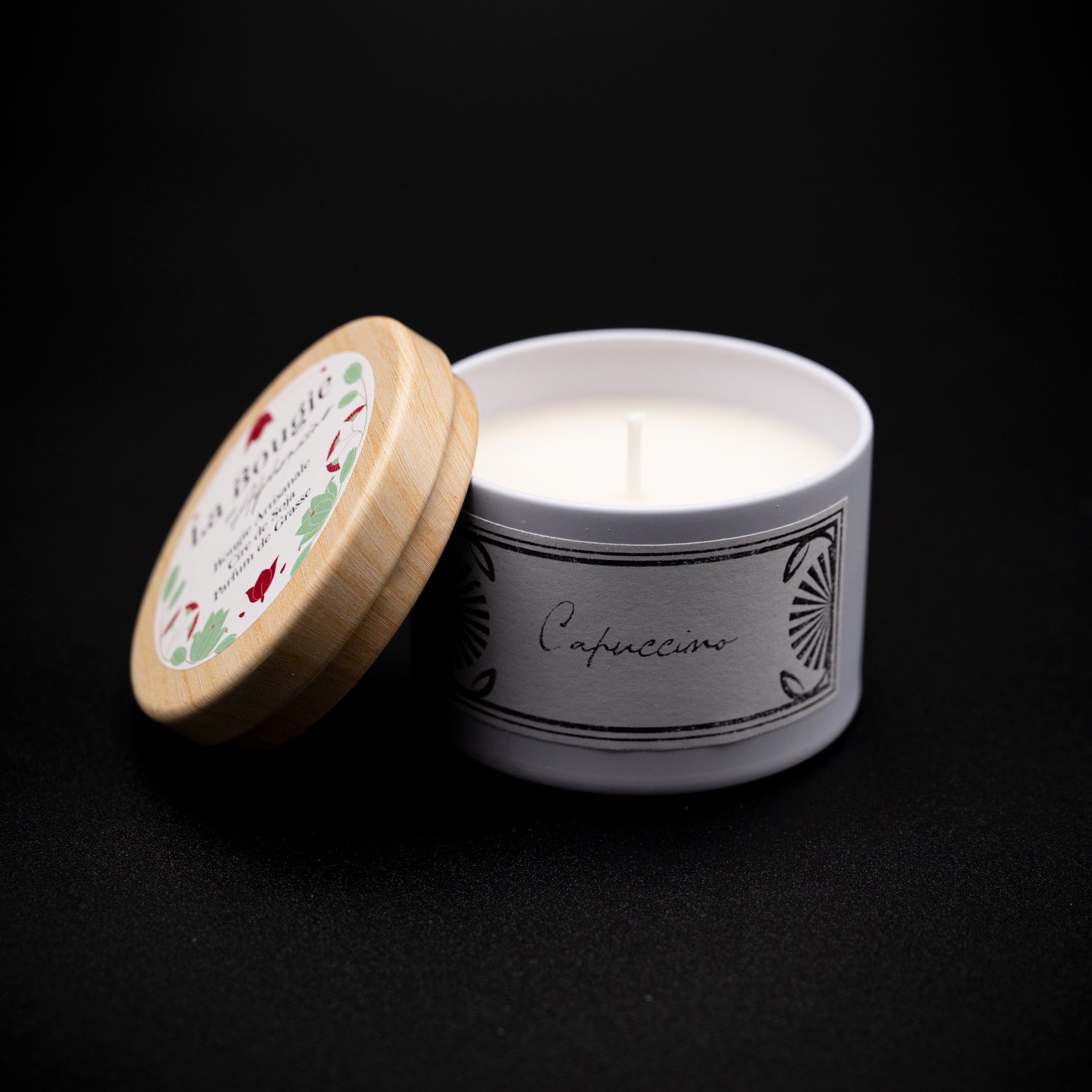 bougie artisanale parfumée cappuccino
