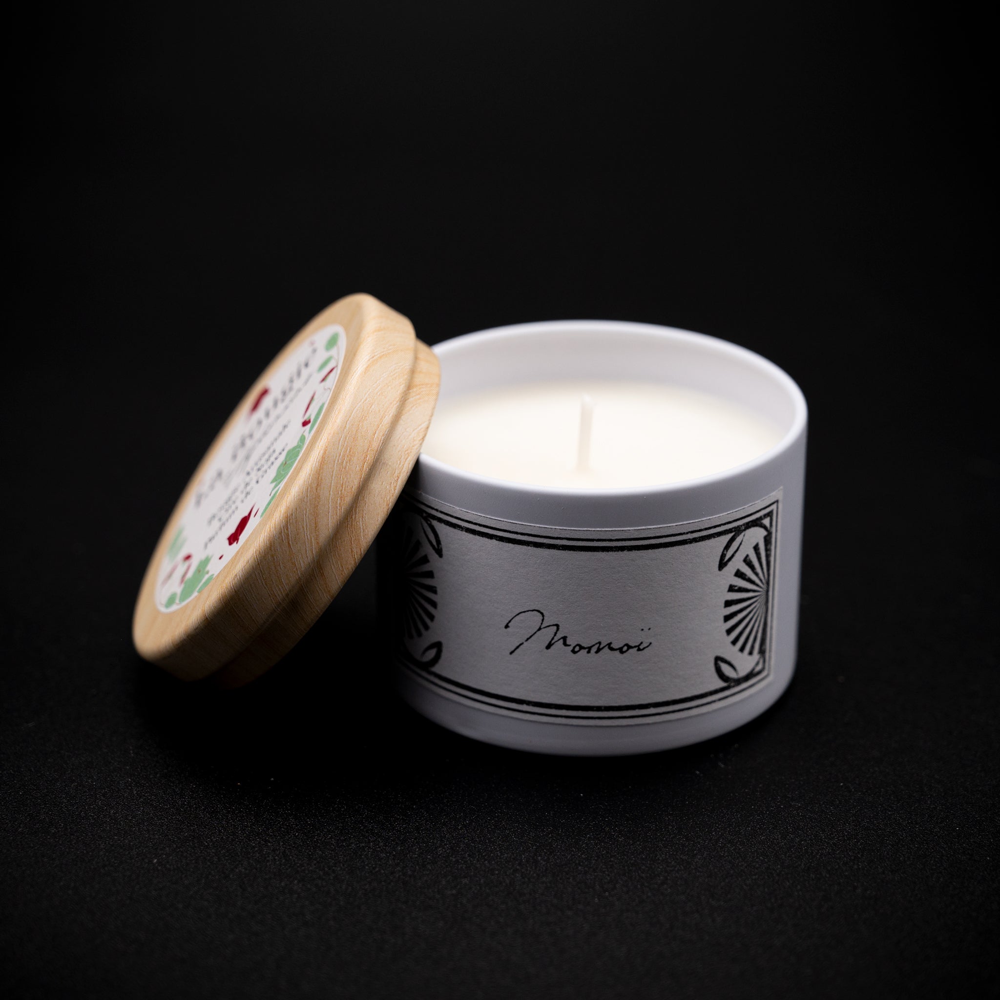 bougie artisanale parfumée monoï