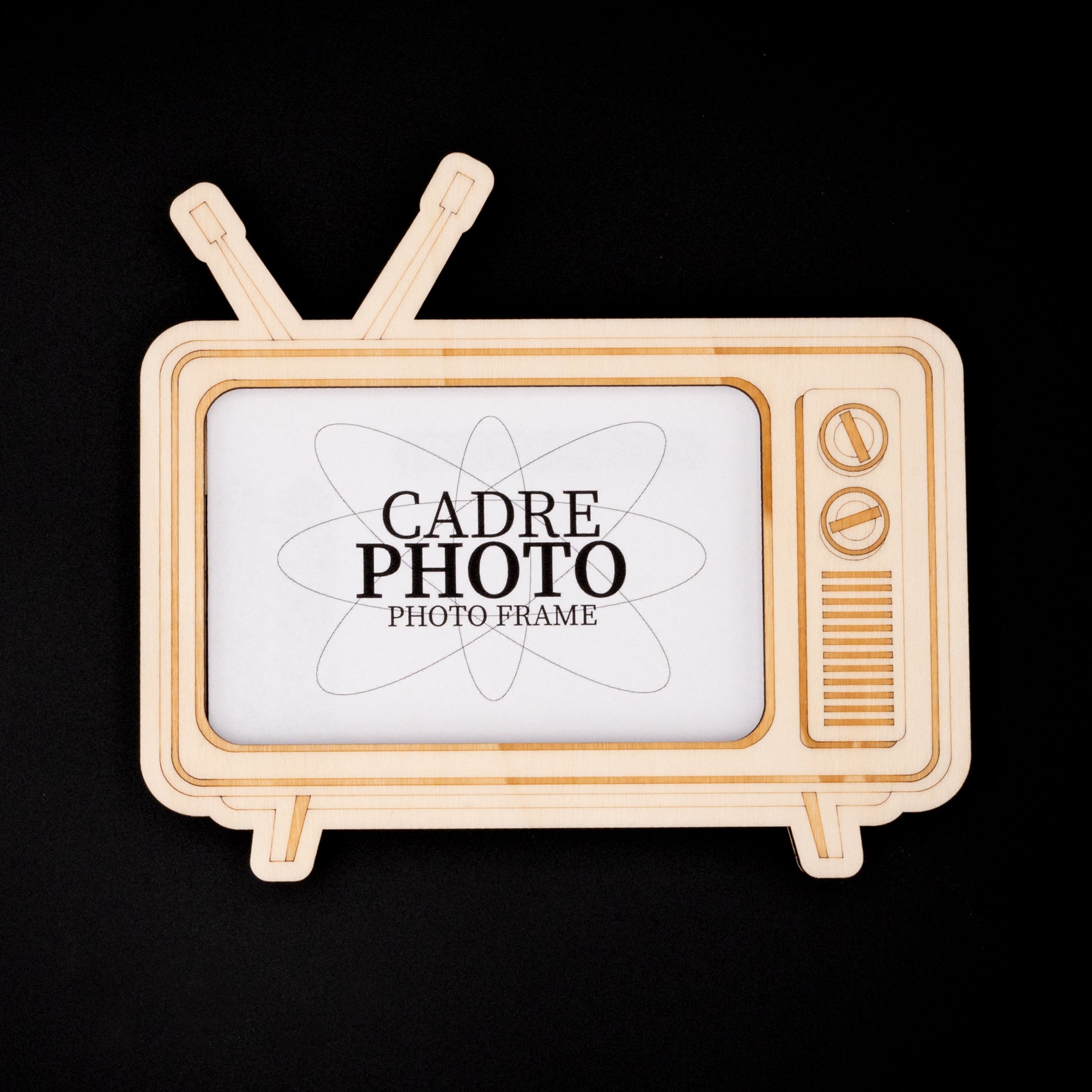 Cadre photo TV Vintage