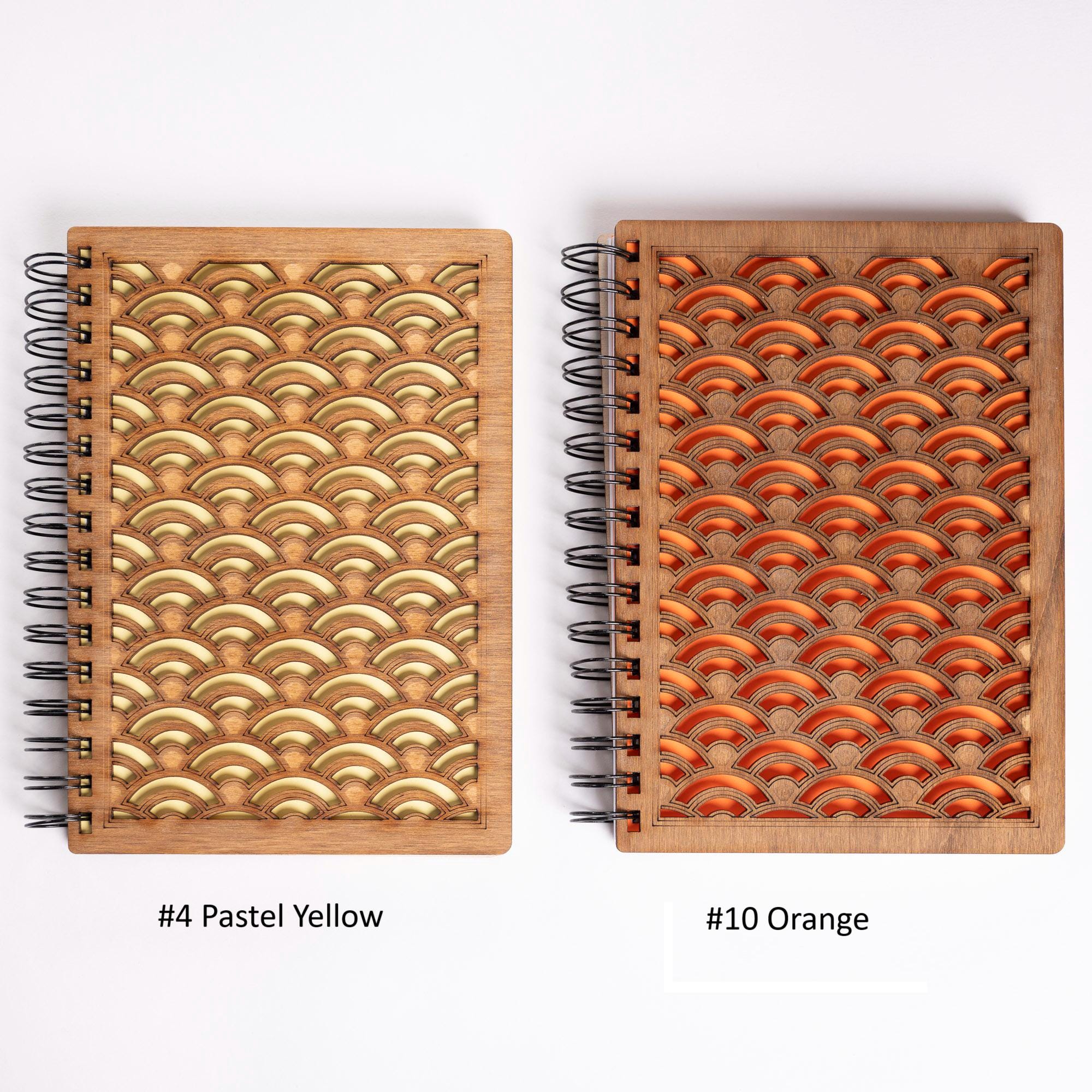 Carnet bois japonais artisanal