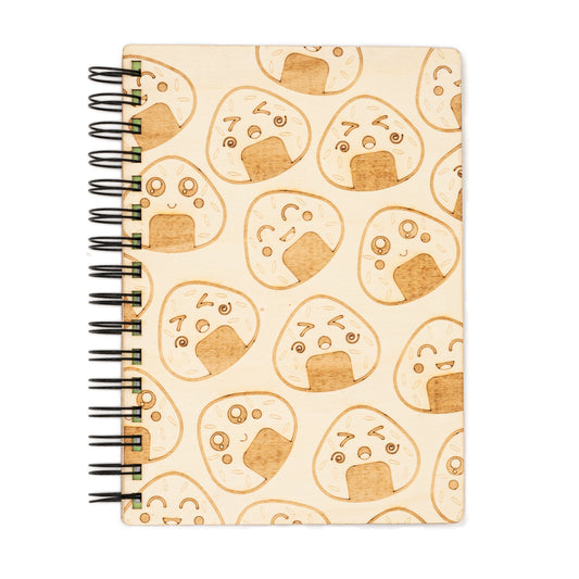 Carnet A5 rechargeable onigiri kawaii – Carnet de notes japonais mignon