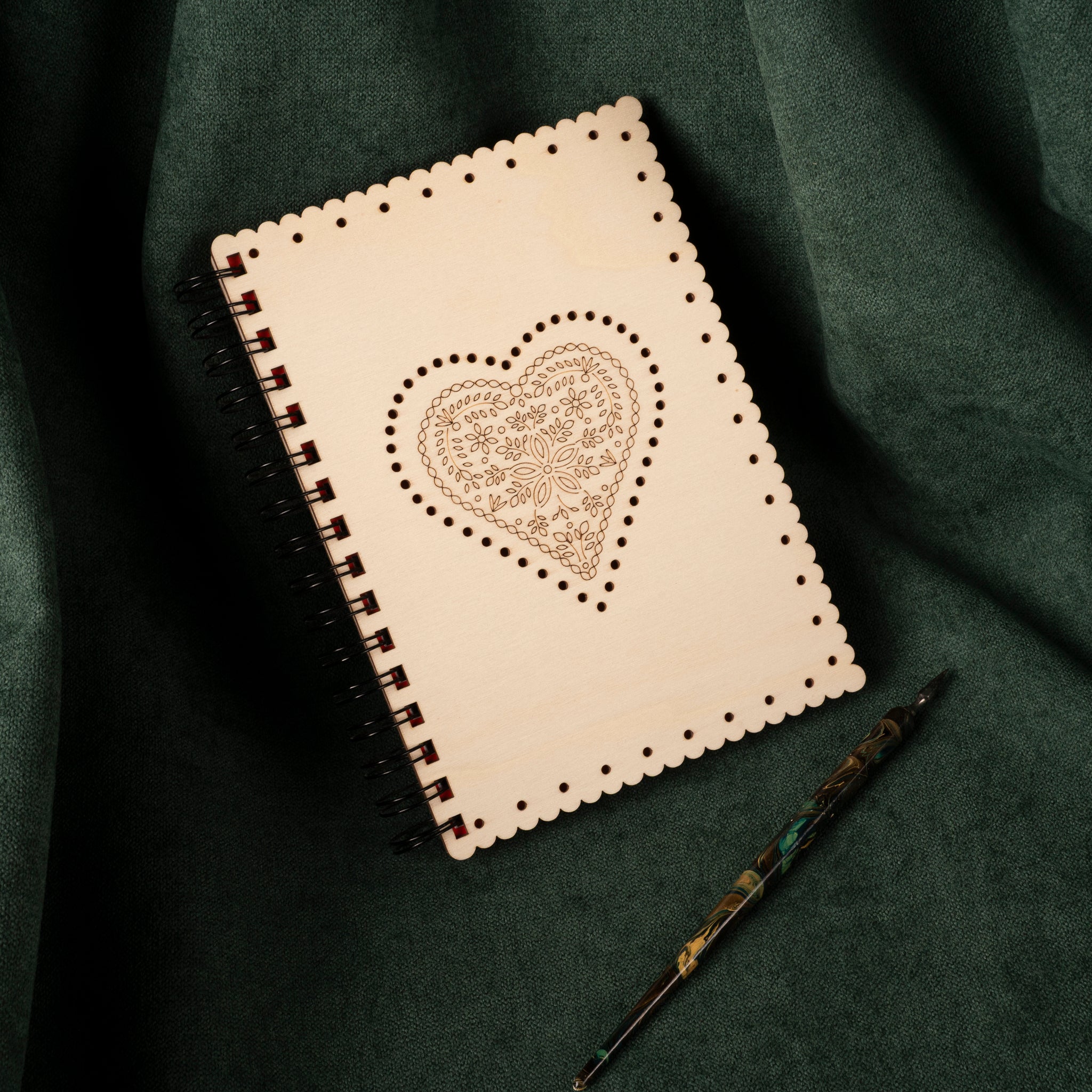 Carnet coeur alsacien
