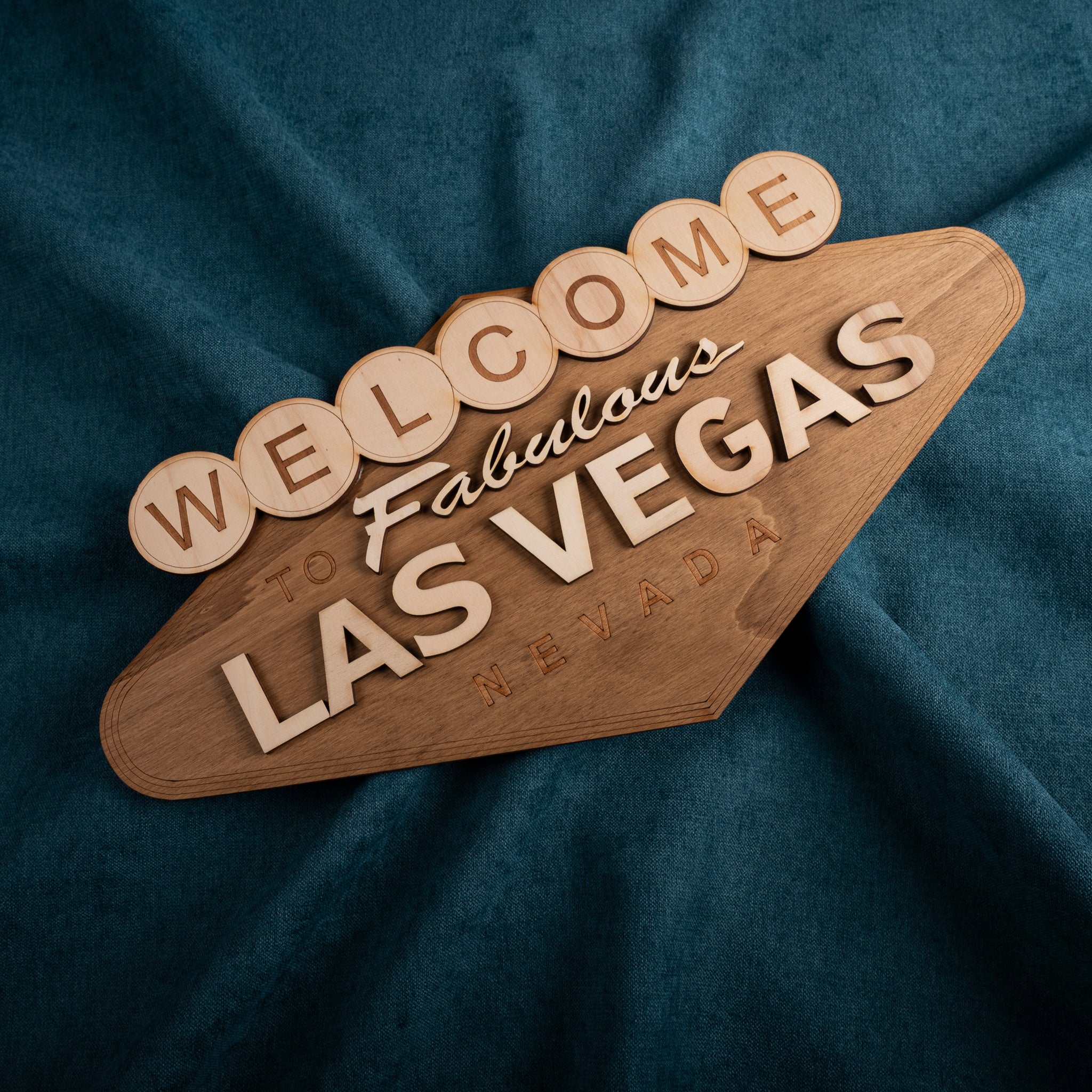 Décoration murale américaine Welcome to Fabulous Las Vegas Nevada