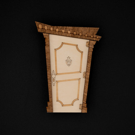 Wall decoration miniature door mini mouse hole alice wonderland cute fantasy fairy imaginary fantastic geek halloween tooth