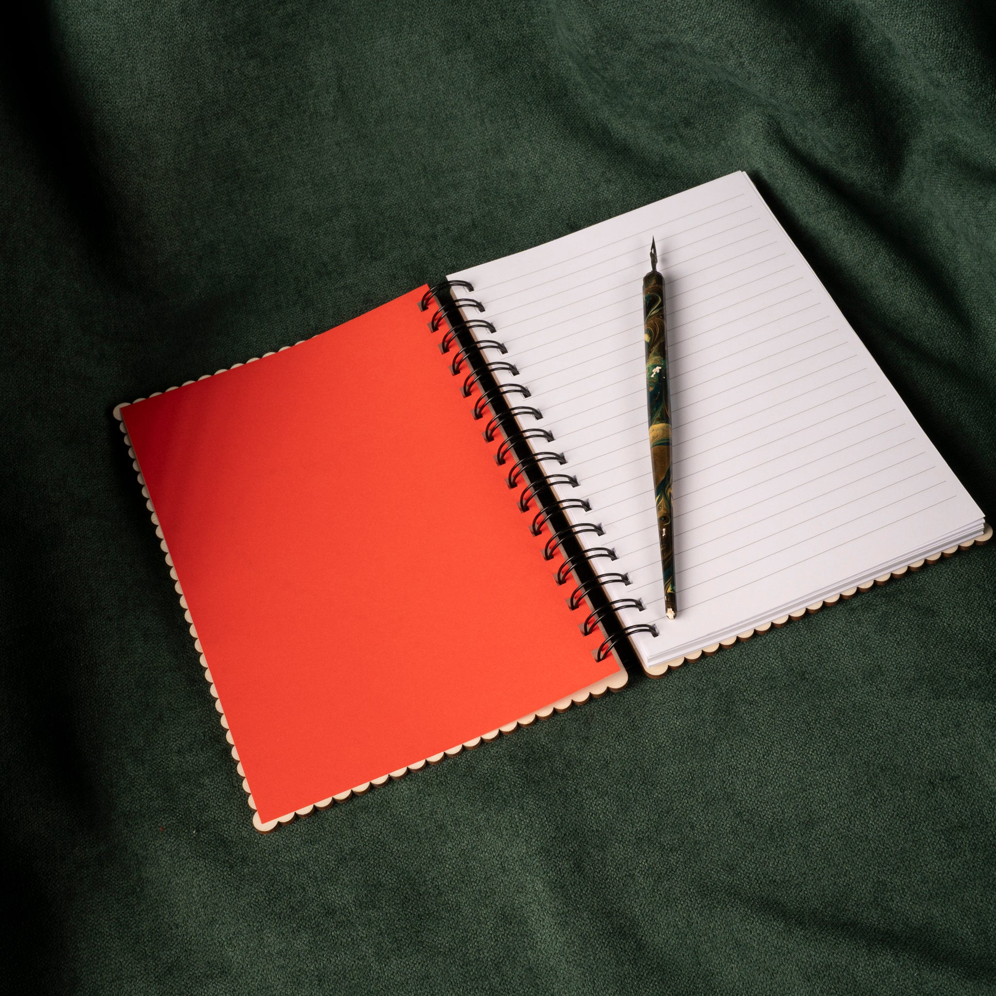 Intérieur carnet coeur alsace